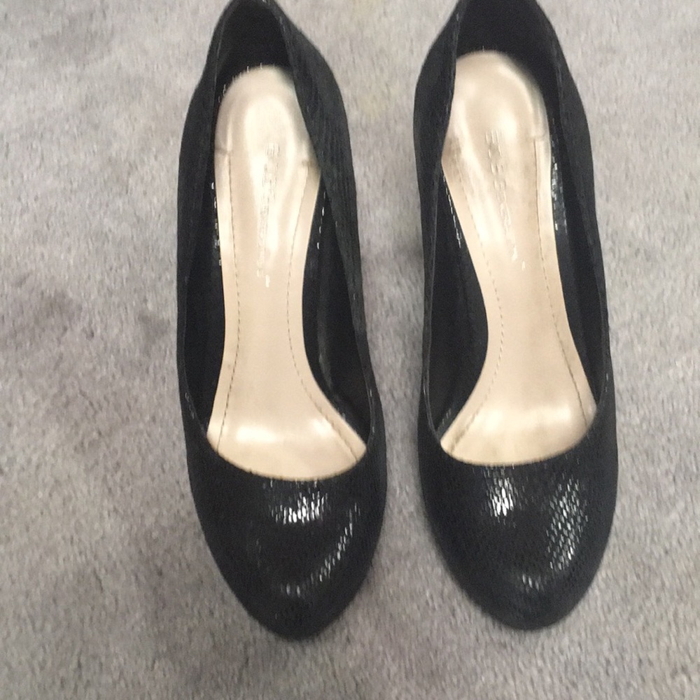BCCGeneration snake skin high heels.